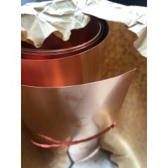 Медная рулонная фольга 0.1х100мм ДПРНМ ГОСТ 1173-2006