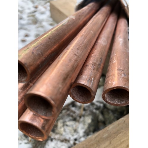 Медная труба 15х1.5мм мягкая, длина 3м, марка М2