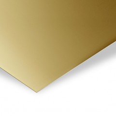 Лист латунный 35x600x1500 горячекатаный Л63 ГОСТ 931-90